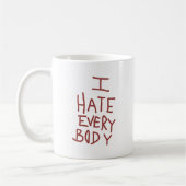 ihateeverybody.ai コーヒーマグカップ (左)