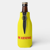 IHAVEN 警告'Tはイラク以来の人を殺した ボトルクーラー (ボトル裏面)