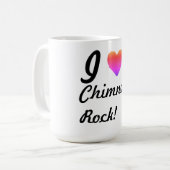 IHEART煙突ロック コーヒーマグカップ (正面左)