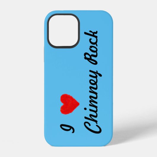 IHEART チャミニー・ロック iPhoneケース (裏面)
