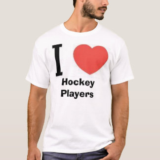 iheart、iheart、ホッケー選手 tシャツ