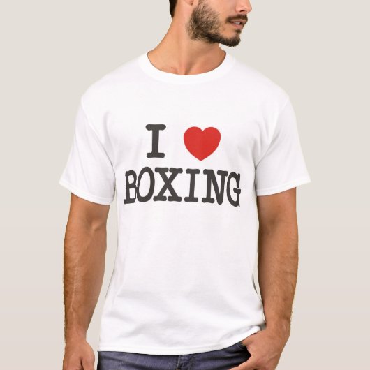 IheartBoxing Tシャツ (正面)