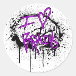 iHEARTbrains ラウンドシール
