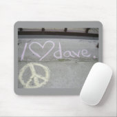 iheartdaveのmousepad マウスパッド (マウス)