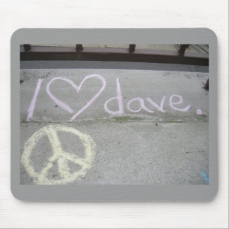 iheartdaveのmousepad マウスパッド