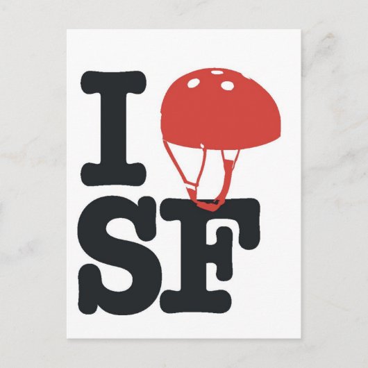 IhelmetSFカード ポストカード (正面)