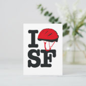 ihelmetSFカ話ード ポストカード (スタンド正面)