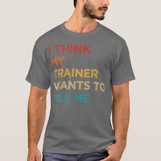 Ihink Myrainer Wants to Kill Me family Tシャツ (正面)