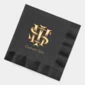 IHS キリストグラム 箔ナプキン (左)