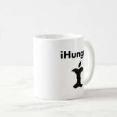 iHungry 面白いマグカップ コーヒーマグカップ (正面右)