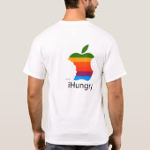 iHungry Tシャツ (裏面)