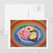 IIのフランスのファン ポストカード (正面/裏面)