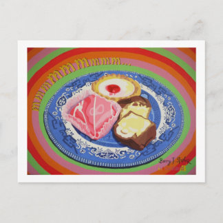 IIのフランスのファン ポストカード