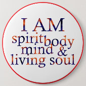 IIは生きた魂I Eng 缶バッジ (正面)