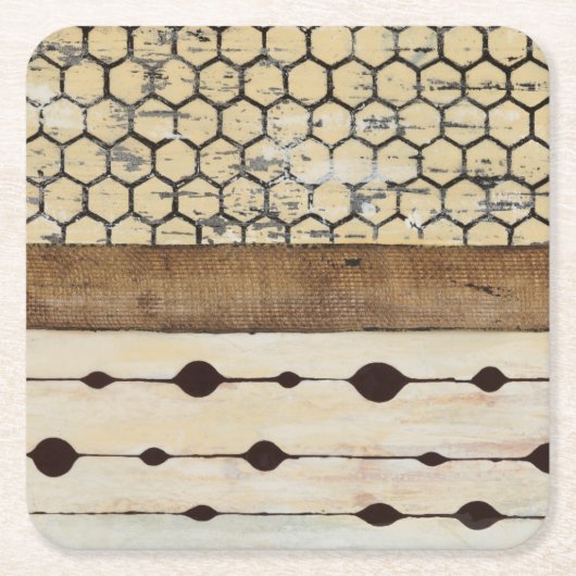 IIを眩まして下さい スクエアペーパーコースター (正面)