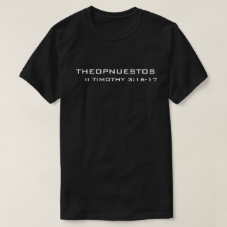 IIテモテの3:16 - 17 (Theopneustosの) Tシャツ