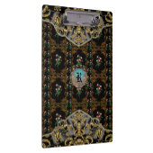 IIラッシビクトリアンャーズエレガントフローラモノグラム クリップボード (右)