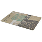 II線条細工及び鍵 カッティングボード (角)