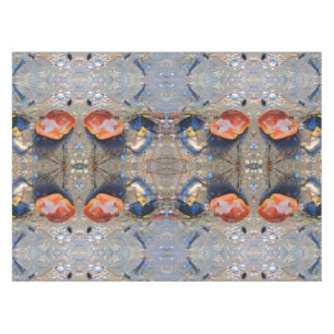 II葉型と貝殻パターン テーブルクロス