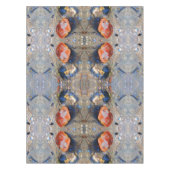 II葉型と貝殻パターン テーブルクロス (正面)