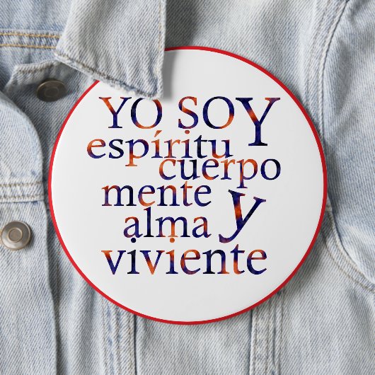 II am a living soul I Esp I 缶バッジ (インサイチュ)