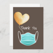 II Coronavirus Editionに感謝 ノートカード (正面/裏面)