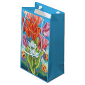 IIIのブーケ縁どー スモールペーパーバッグ (裏面アングル)