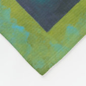 IIIのブーケ縁どー フリースブランケット (角)