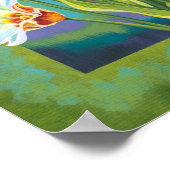 IIIのブーケ縁どー ポスター (角)