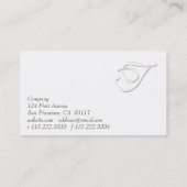 iiiを浮彫りにして下さい 名刺 (裏面)