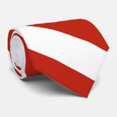 III大赤と白学のストライプネクタイ ネクタイ (ロール)