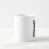 III腕のコーヒーカップ-クロムロゴ コーヒーマグカップ (中央)