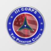 III軍団ファントム軍団 ウィンドウサイン (シート)