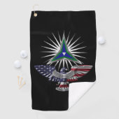 III部隊ファントム戦士カスタムワシ ゴルフタオル (インサイチュ)