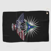 III部隊ファントム戦士カスタムワシ ゴルフタオル (横)