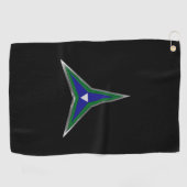 III Corpsファントムウォリアーズカスタムパカスタマイズッチ ゴルフタオル (横)