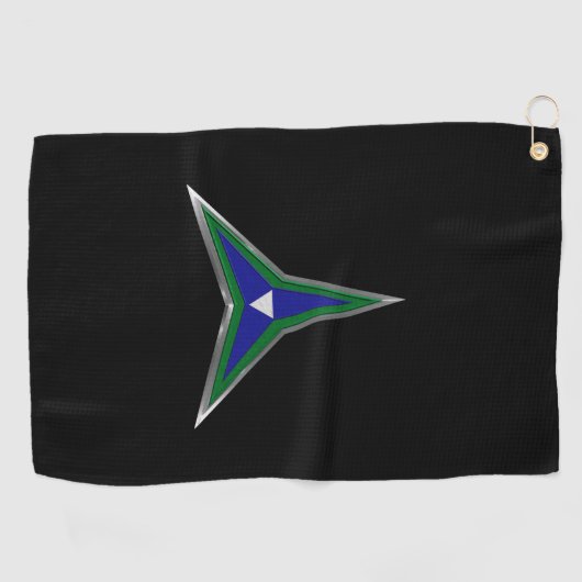 III Corpsファントムウォリアーズカスタムパカスタマイズッチ ゴルフタオル (横)