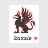 III./JG 26 Jagdgeschwader 26 Red Griffin Insignia シール (シート)