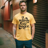 Iimm引数おもしろいのファンシーフォント Tシャツ