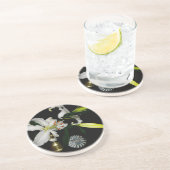 Iirshデザイン – ブラスとフラワーコレクション コースター (側面)