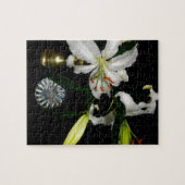 Iirshデザイン – ブラスとフラワーコレクション ジグソーパズル (横)
