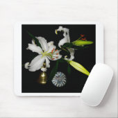 Iirshデザイン – ブラスとフラワーコレクション マウスパッド (マウス)