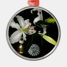 Iirshデザイン – ブラスとフラワーコレクション メタルオーナメント