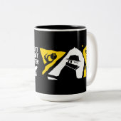 IJDMの2018年の旗のマグ ツートーンマグカップ (正面右)