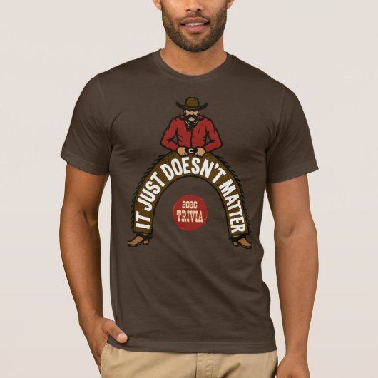 IJDMレッドシャツカウボーイ Tシャツ (正面)