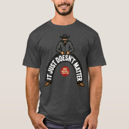 IJDM - ブラックハットはトラブルを意味する Tシャツ