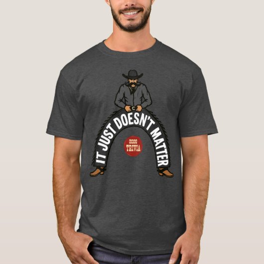 IJDM - ブラックハットはトラブルを意味する Tシャツ (正面)
