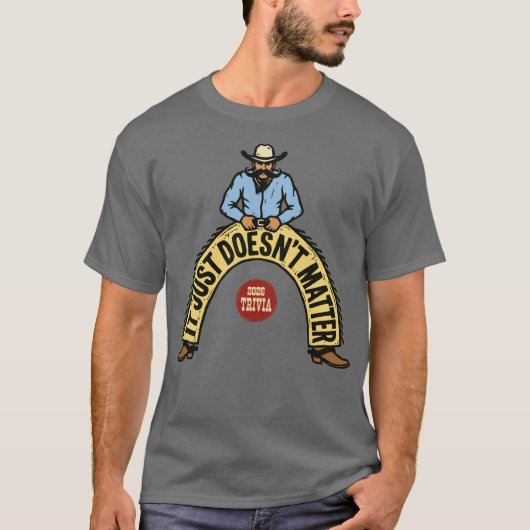 IJDM - Good ole Cowboy 'Stache Tシャツ (正面)