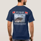 IJN Zuikakuの航空母艦のティー Tシャツ (裏面)