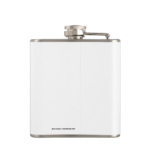 IKしたがって私はカヤカヤカースを泳いだ フラスク (裏面)